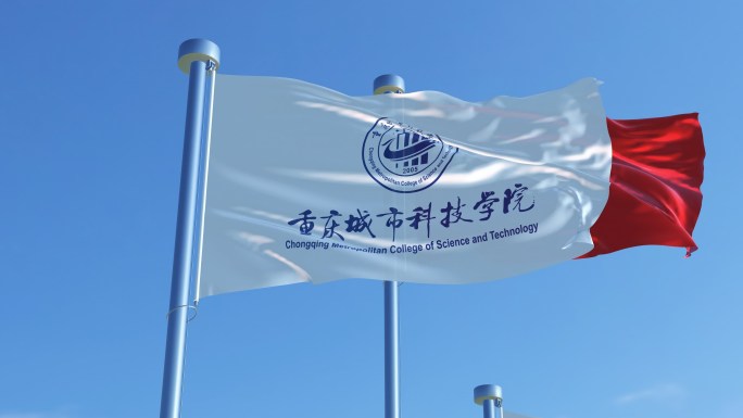 重庆城市科技学院旗帜