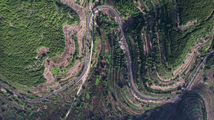 枣庄山亭盘山公路