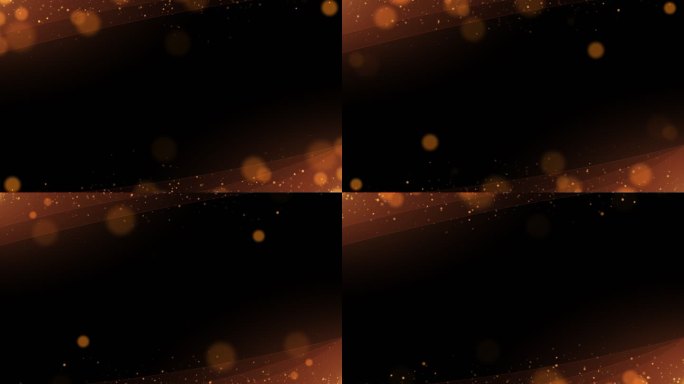 【原创】4K动态粒子透明背景无限循环边框