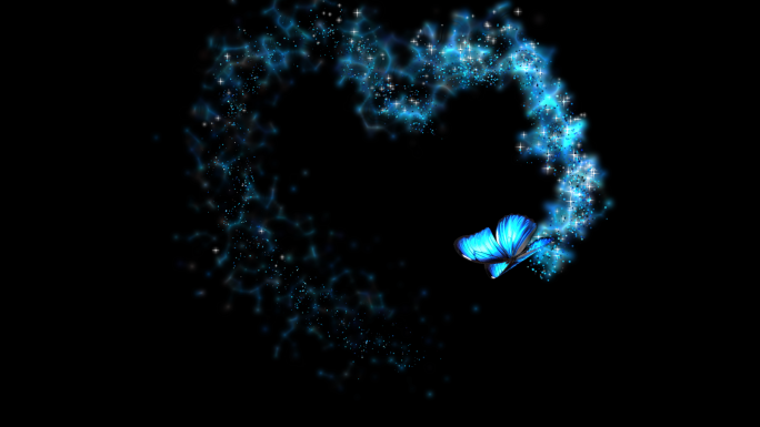 爱心蝴蝶（带alpha透明通道）