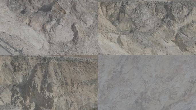 (4K) 浙江温州泰顺县矿山矿坑特写