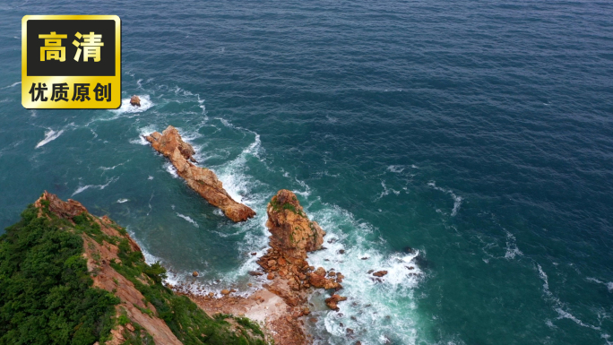 山水自然景观大自然风景 海边景色深林建筑