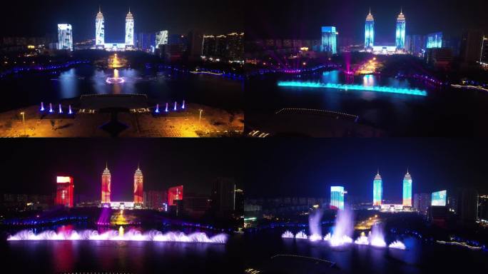 枣庄凤鸣湖音乐喷泉
