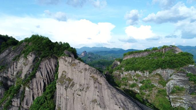 青山绿水 福建 龙岩 冠豸山 竹安寨