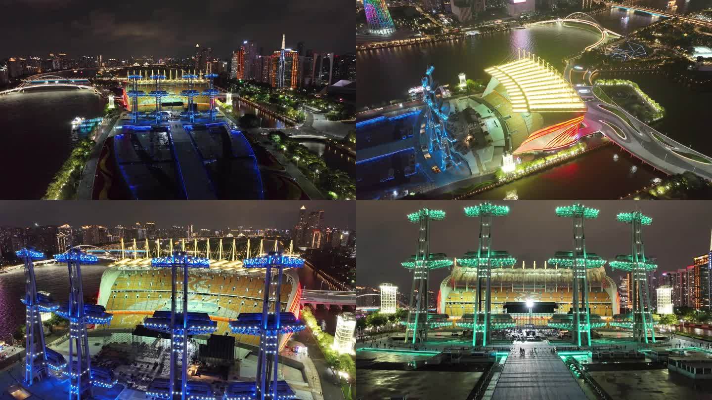 广州海心沙亚运公园夜景