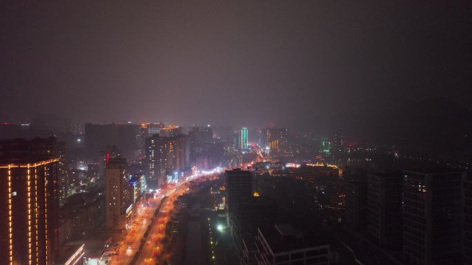 六盘水夜景