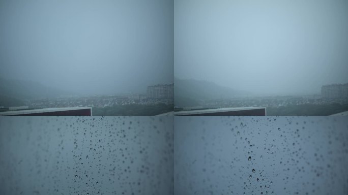 窗外的雨、窗外光影