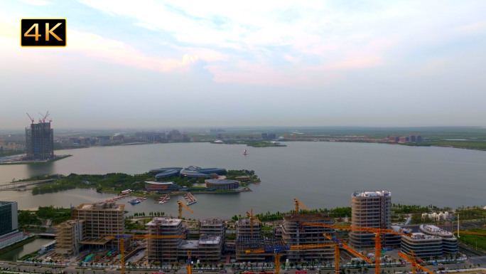 上海滴水湖建设开发