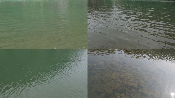 C浙江仙居湖面高清实拍视频