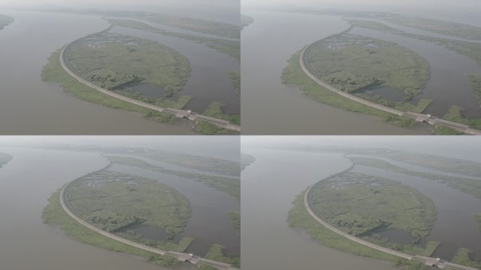 4K-Log-上海青草沙水库江心洲湿地