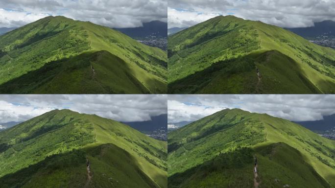 香港鸡公岭高山草原云海