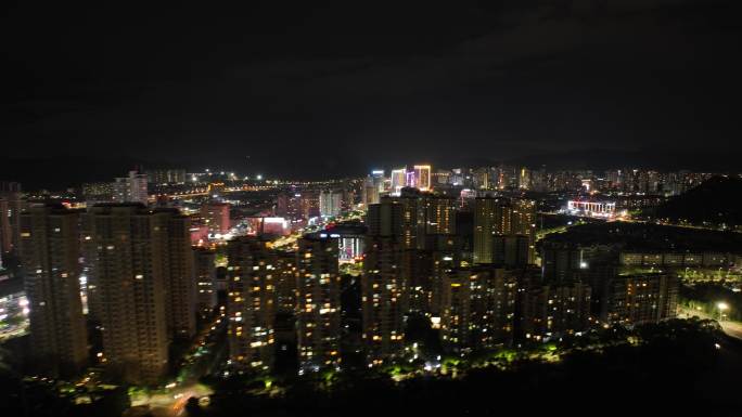 台州温岭CBD夜景