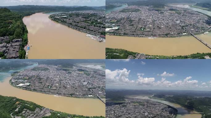 四川阆中古城：千水成垣，天造地设