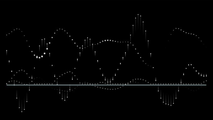 【透明通道】音频声波波浪线01