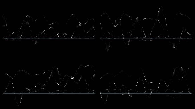 【透明通道】音频声波波浪线01