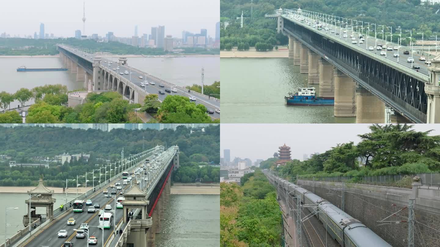 武汉城市交通航拍