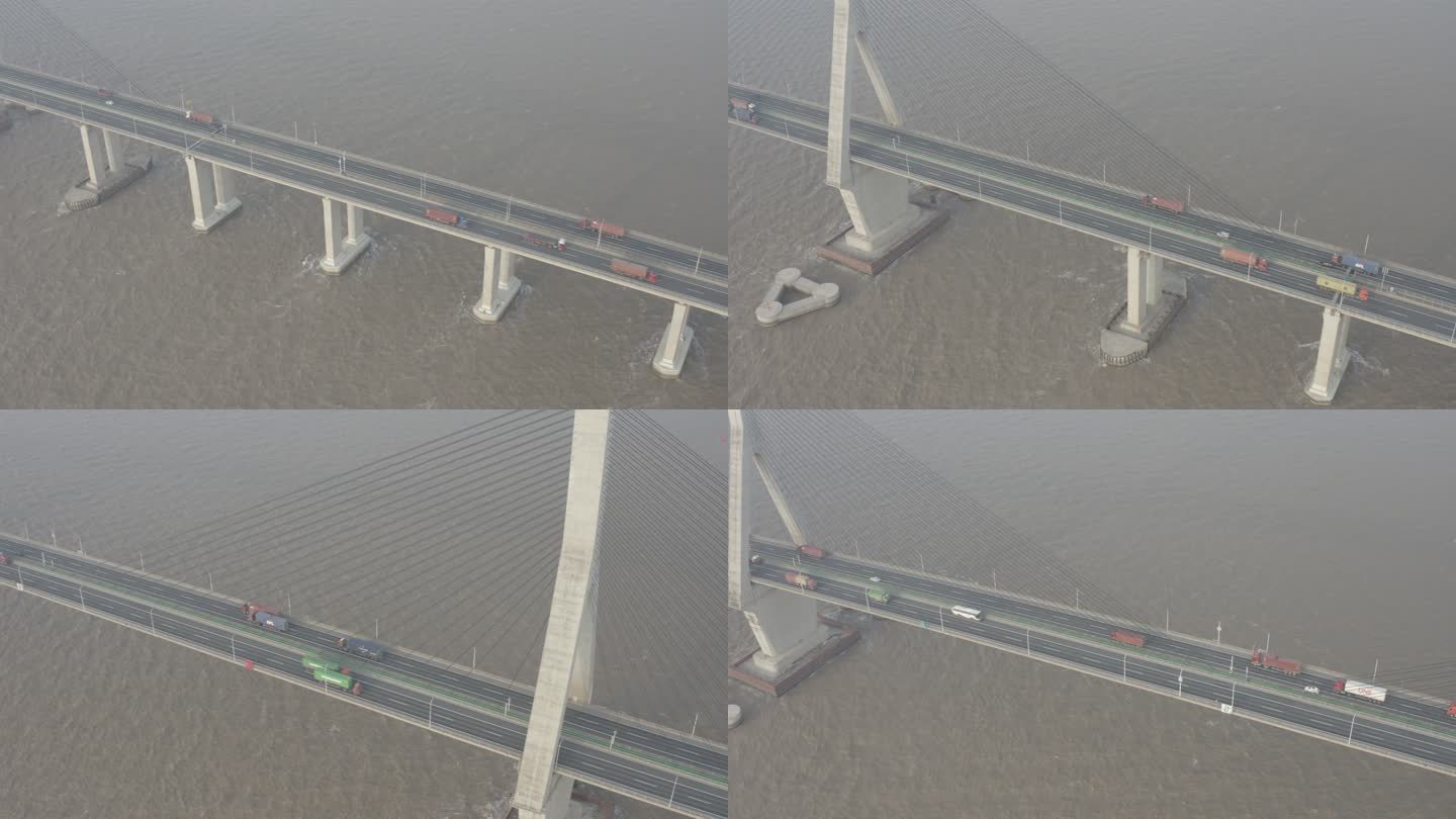 4K-Log-航拍上海东海大桥