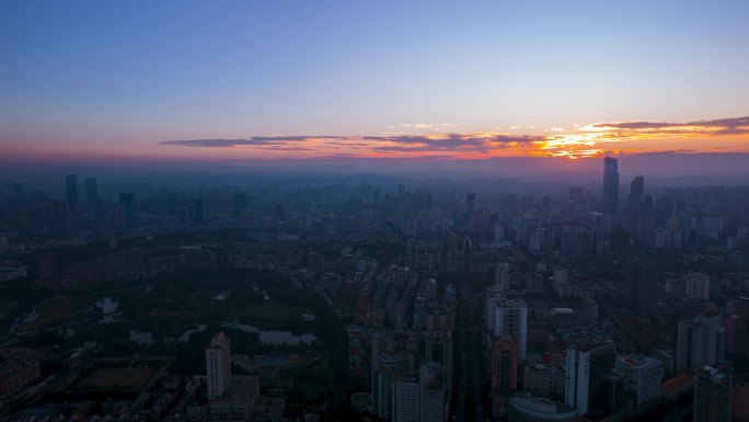 翠湖 省图书馆延时4k