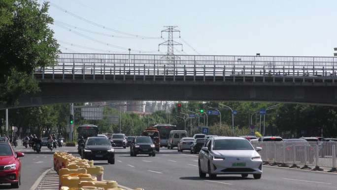 人文城市行人马路街景城市忙碌生活市井生活