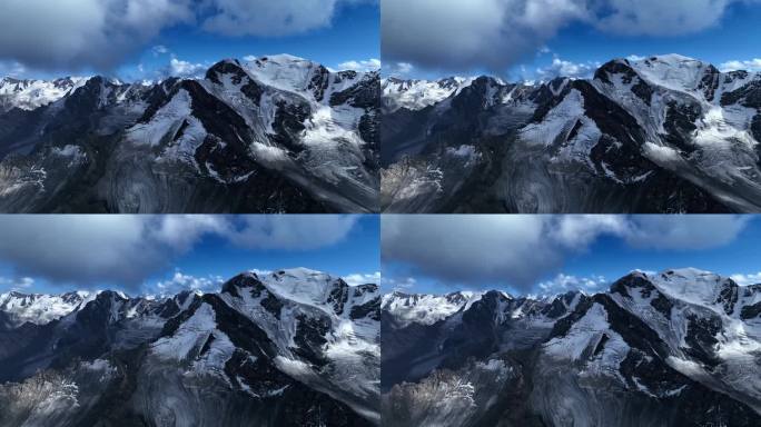 新疆天山山脉雪山