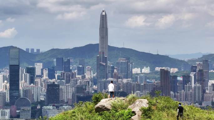 香港鸡公岭高山草原云海