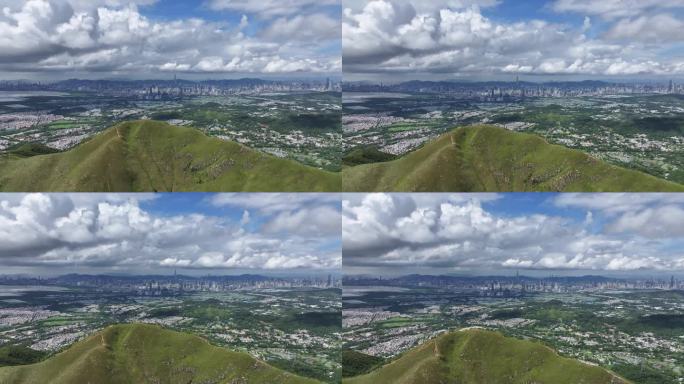 香港鸡公岭高山草原云海