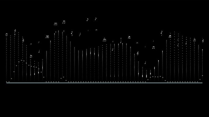 【透明通道】音频声波波浪线07