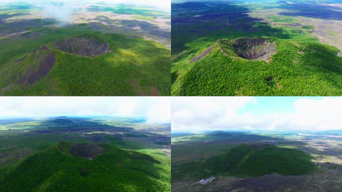 休眠火山口