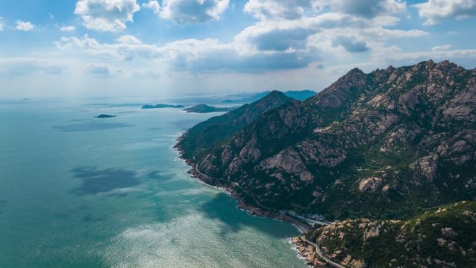 青岛崂山太清宫航拍延时