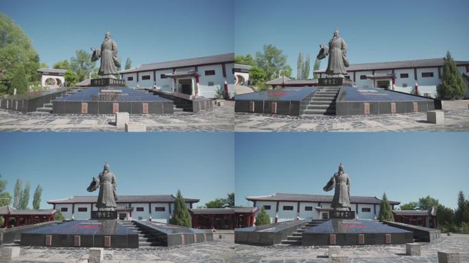 新疆特克斯易经文化园雕像