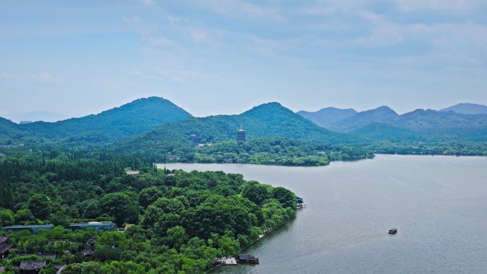 杭州西湖雷峰塔