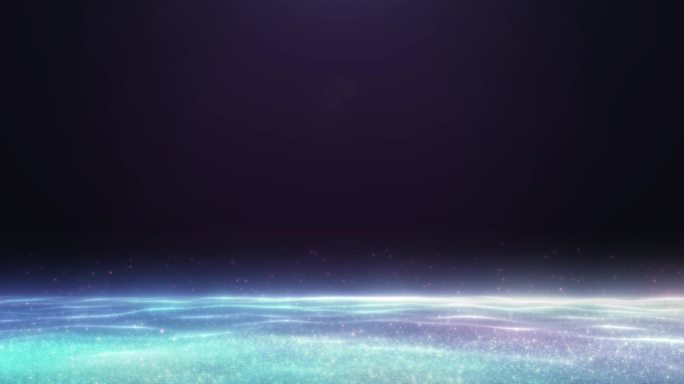 8K蓝紫色唯美粒子海-无缝循环带透明通道