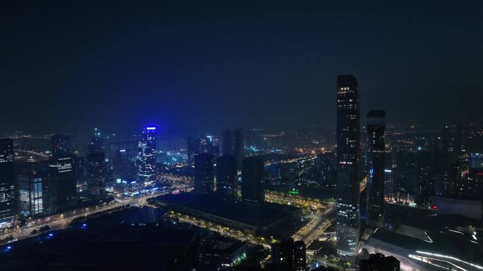 南京夜景航拍2