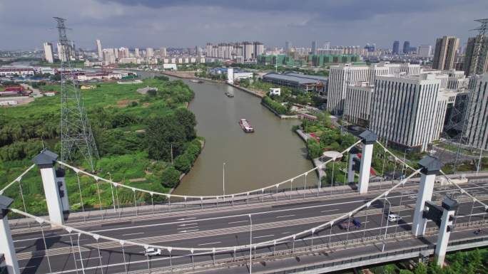 南浔大桥 南浔城区大景