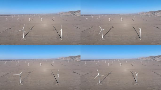 荒漠戈壁风力发电