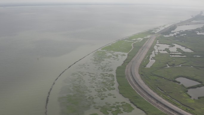 4K-Log-上海青草沙水库江心洲湿地