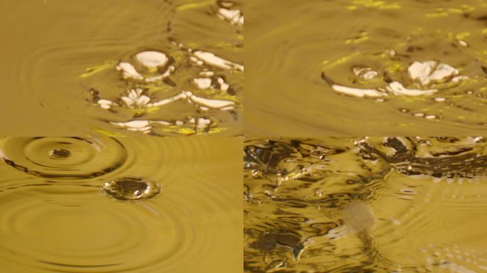 化妆品水液体金色液体