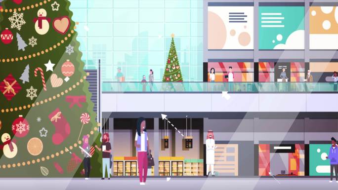 高清4K 商场大场景MG