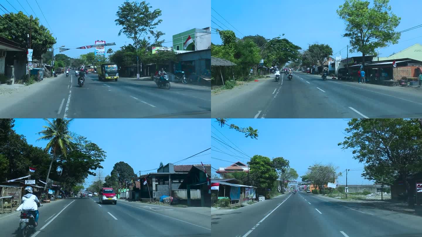 东南亚、印尼道路