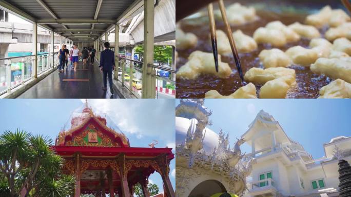 泰国旅行自驾美食白庙打卡