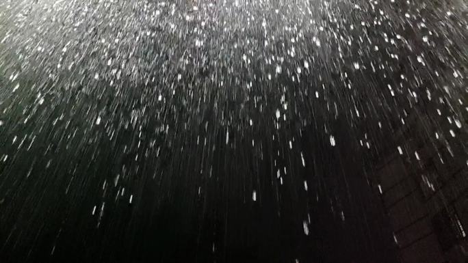 雨丝雨夜下雨雨丝大雨倾盆瓢泼大雨淋雨春雨