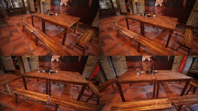 老屋 美食街 瓦屋  历史遗留房子 喝酒