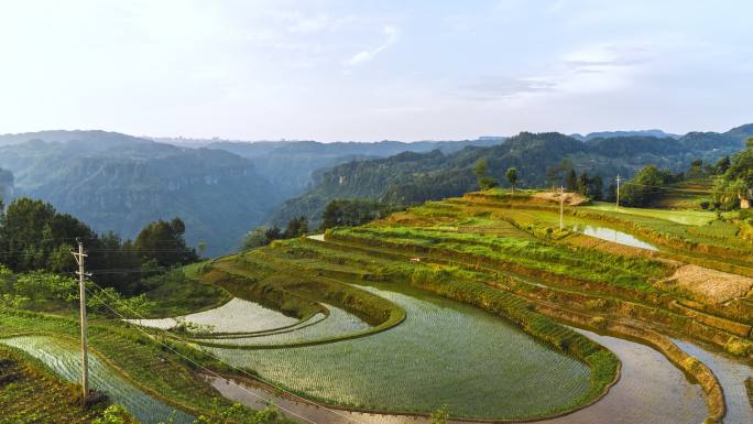 湖北传统村落鱼木寨