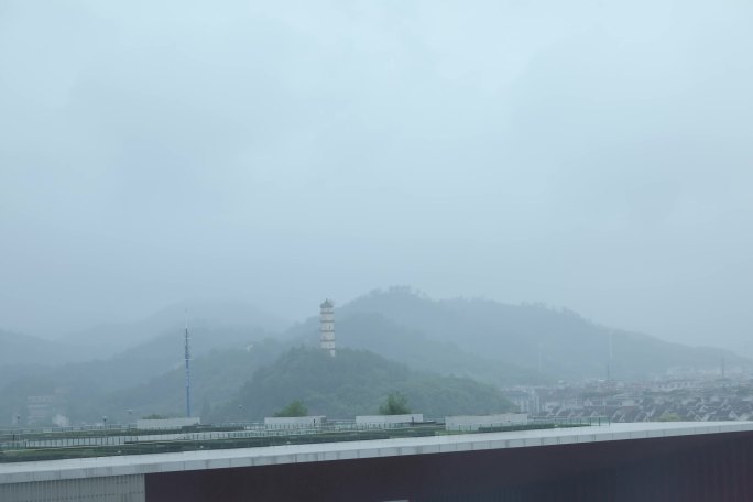 多云天气雨后天空阴天乌云延时云层天气变化