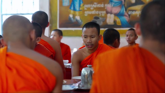东南亚僧人宗教集会