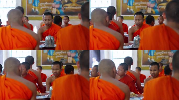 东南亚僧人宗教集会