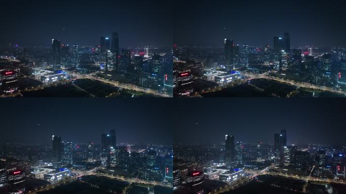南京城市夜景航拍3