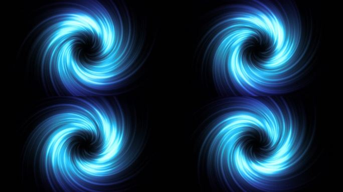 抽象螺旋漩涡背景循环/抽象光螺旋背景循环的动画