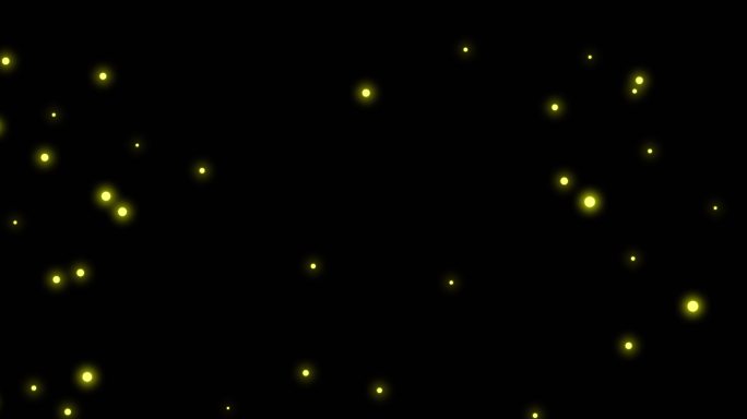 【8K】闪烁的萤火虫粒子带通道