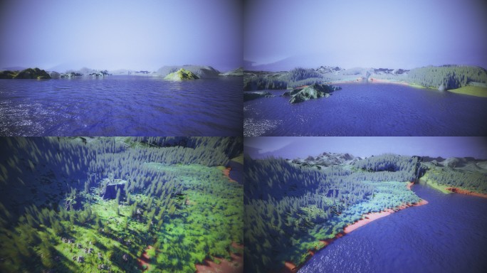 海洋穿梭到陆地古村落展示